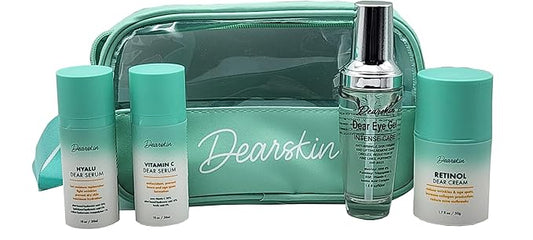 Anti-Aging Skincare Gift Set with Travel