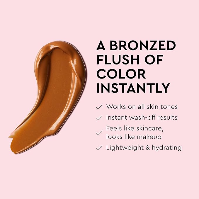 Tanologist Insta Glow Face Bronzer, Illuminating Cream Bronzer For Instant Radiant Glow, Lightweight, Blendable Formula For All Skin Tones, Vegan, 2.02 fl. oz/60 ml Tube