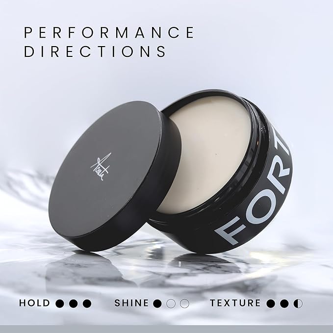 Alex Costa Hair Clay for Men by Forte Series Extreme Hold Men's with Natural Ingredients to Add Texture, Volume and Definition to Thick/Coarse Hair Premium Men's Hair Styling Products