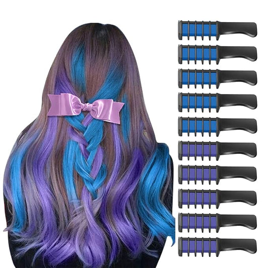 MSDADA Blue and Purple Hair