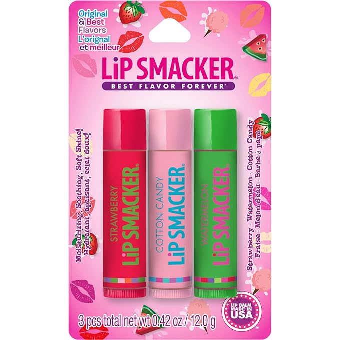 Lip Smackers Flavored Lip Balm Trio