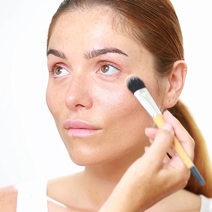 Magnifaik On The Ball! - Concealer with Natural Ingredient - Under Eye Concealer Hides Redness and Imperfections - Vegan Make Up - 25BR - 0.21 oz