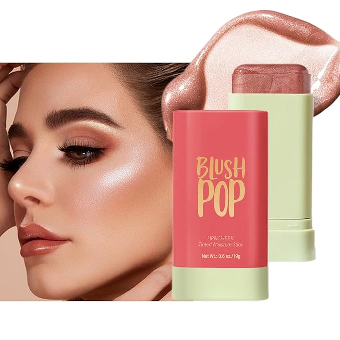 Blush Stick, Cream Blush Stick for Cheeks &