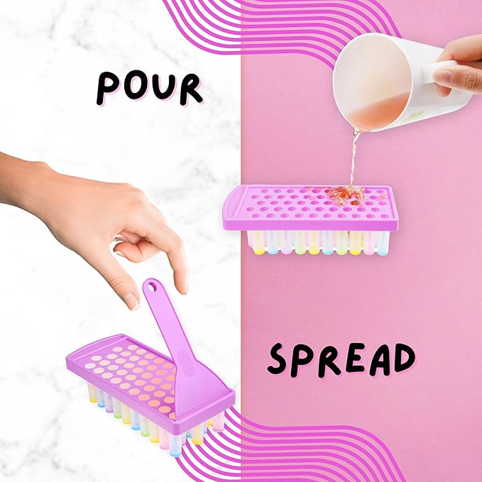 Lip Balm Filling Tray and Spatula