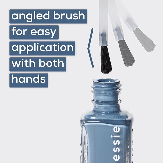 Essie expressie, Quick-Dry Nail Polish, 8-Free Vegan, Blue Vegan,