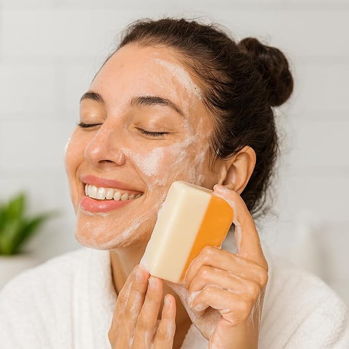 Relumins Glutathione Soap Bars - New Year, New You Deep Cleansing & Hydrating Soap for Smooth, Refreshed Skin - Gentle Exfoliating Formula for Face & Body - 5 x 150g Bars