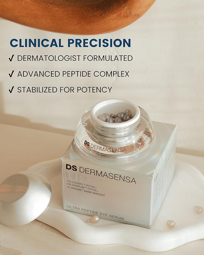 UP21 Eye Serum for Dark Circles & Puffiness (42 cap jar)