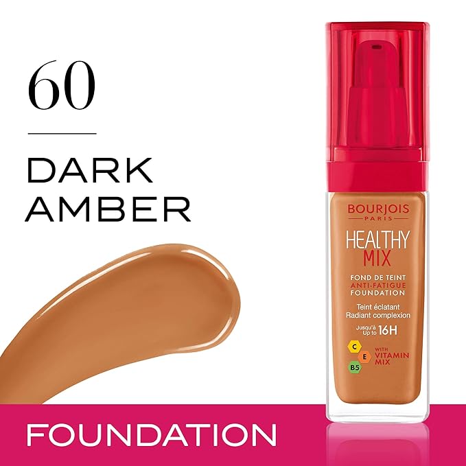 Bourjois Healthy Mix Anti-Fatigue Medium coverage Liquid Foundation 30ml