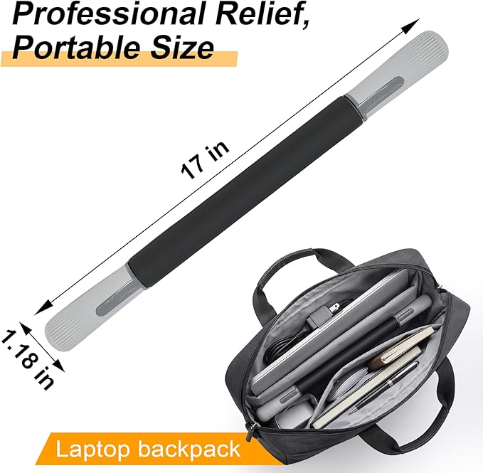 Foam Roller, Massage Roller, Muscle Roller Stick, Therapy Roller Stick for Legs, Calf, Thigh, Lipo, Rolling Stick for Muscles Relief, Massage Rolling Pin, Help Sore Muscle Recovery