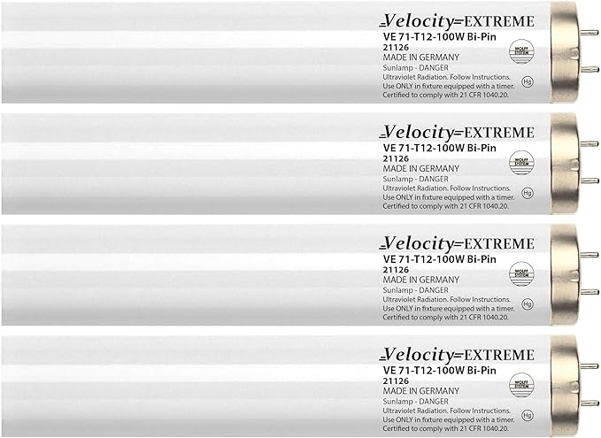 24 NIB Wolff Velocity Extreme Tanning Bed Bulbs F71