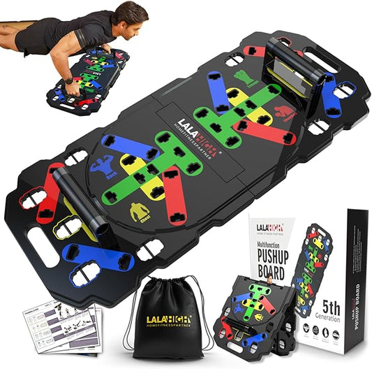 A new choice for indoor fitness!Multi-functional push-up board stand