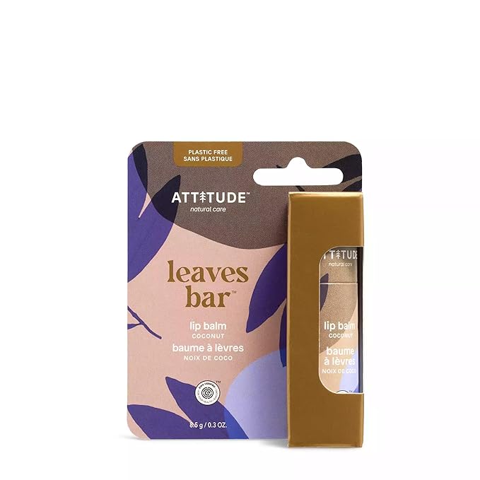 ATTITUDE Plastic-free Lip Balm, EWG Verified