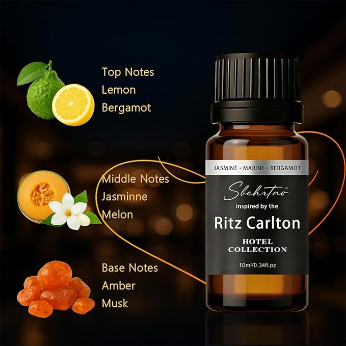 Hotel Collection Diffuser Oil – Inspired by Iconic Five-Star Coastal Hotel Scents – for Essential Oil & Waterless Diffusers (4 Fl Oz (Pack of 1))