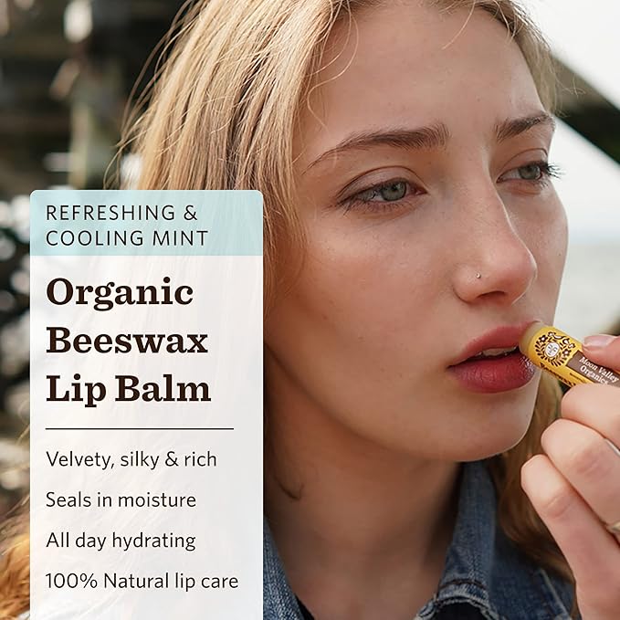 Moon Valley Organics Beeswax Lip Balm VANILLA,