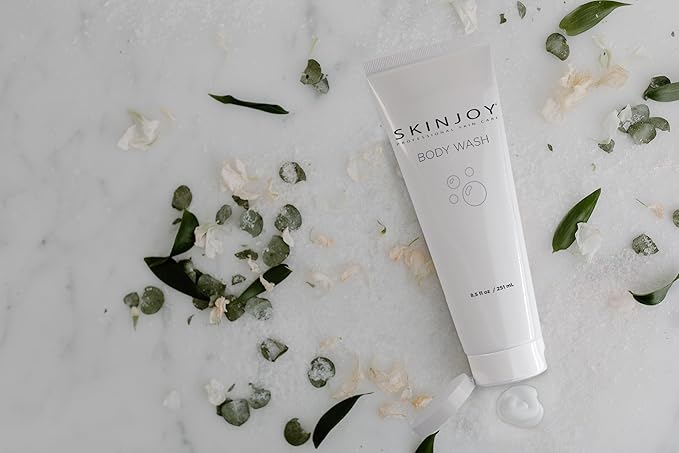 Skinjoy Body Wash Moisturizing Skin Care, Moisturizing Body Wash For Dry Skin, Natural Body Wash, Paraben Free, Phthalate Free, Dye Free - 8.5 Fl Oz