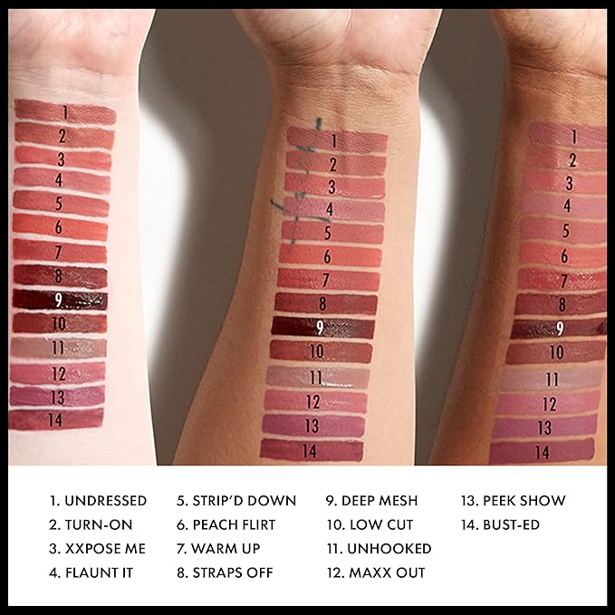 NYX PROFESSIONAL MAKEUP Lip Lingerie XXL Matte Liquid Lipstick - Undress'd (Pink Nude)