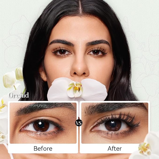 WOSADO Magnetic Eyelashes with Applicator Kit, [Orchid] 22mm Reusable Glue-free Wispy Magnetic Lashes, Cruelty-free False Lashes, Waterproof, Lightweight, Suit for Heavy Makeup