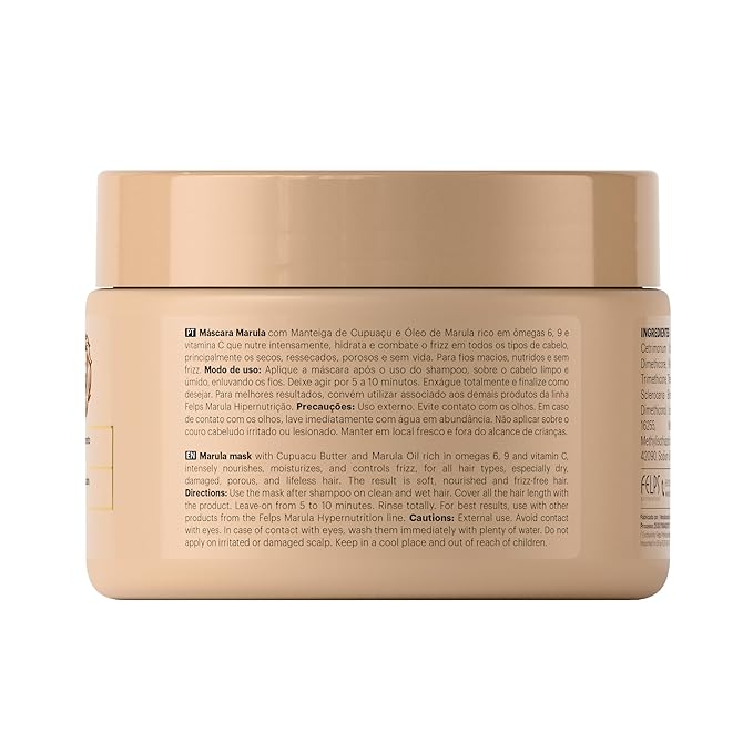 Felps Marula Hyper-Nourishing Hair Mask Treatment - 300g/10.6oz