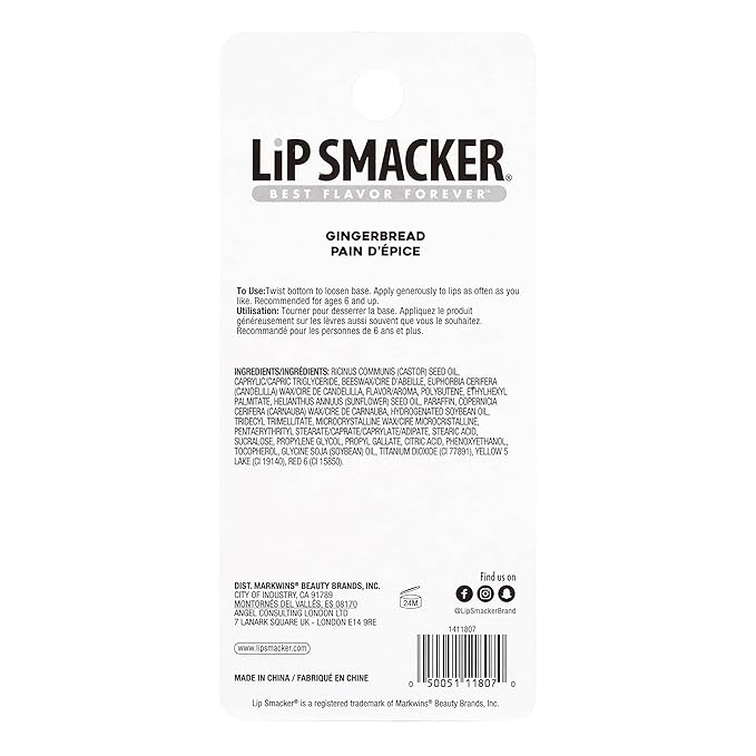 Lip Smacker Holiday Christmas Flavored Lip Gift
