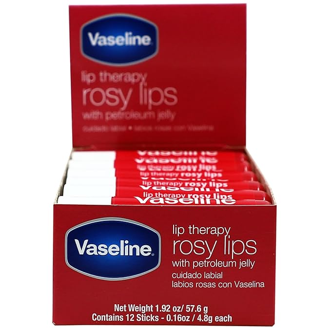 Vaseline Lip Rosy, Fast-Acting Nourishment, Ideal
