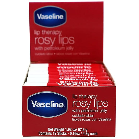 Vaseline Lip Rosy, Fast-Acting Nourishment, Ideal