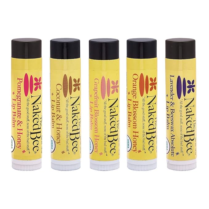 The Naked Bee Lip Balm Sampler, Absolute