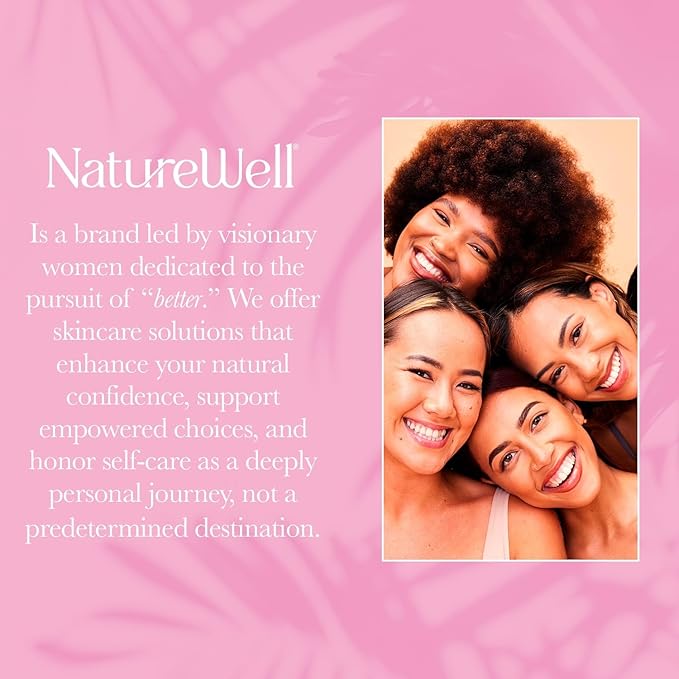 NATURE WELL Bouncy Plumping & Cleansing Body Wash, Infused With Squalane & Cacay Oil, Scented With Tuberose, Dragonfruit, Lychee & Golden Amber, 13 Fl Oz