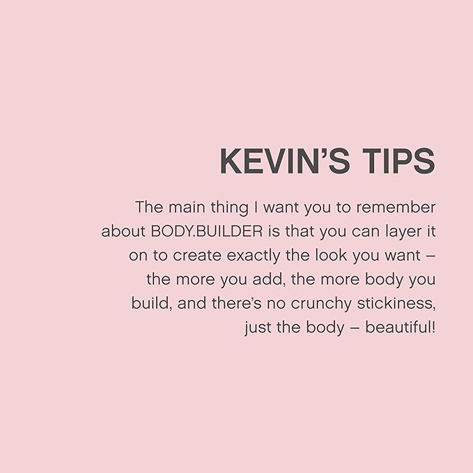 KEVIN.MURPHY BODY.BUILDER - Hair Volumising Mousse - For All Types - Weightless & Sulphate-Free Hair Mousse - Hair Care Treatment - With Tangerine Peel Oil - 100 mL / 3 fl oz (Pack of 2)