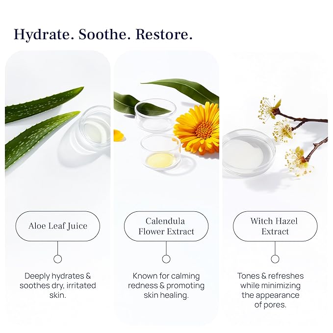 Cellular Hydration Serum - Hyaluronic Acid Alternative - Face Skin Serum for Hydrating - For Women & Men - With Witch Hazel, Glycerin, Aloe, Calendula, Turkey Tail, Tremella Mushroom & More - 1 Fl Oz