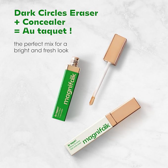 Magnifaik On The Ball! - Concealer with Natural Ingredient - Under Eye Concealer Hides Redness and Imperfections - Vegan Make Up - 25BR - 0.21 oz