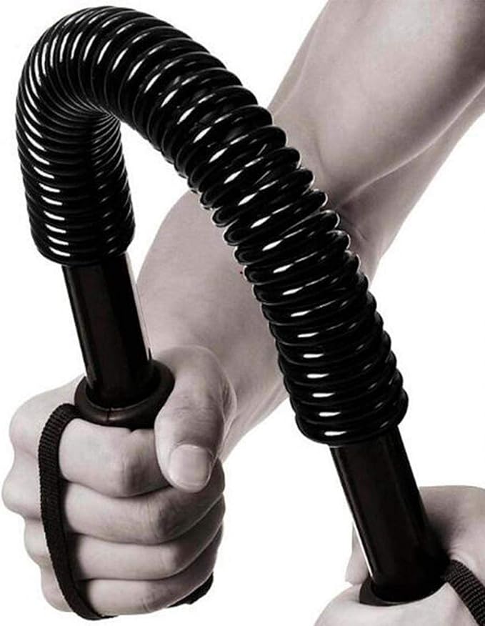 Spring Steels Man Spring Exercise Bar Comfortable Spring Fitness(30kg)
