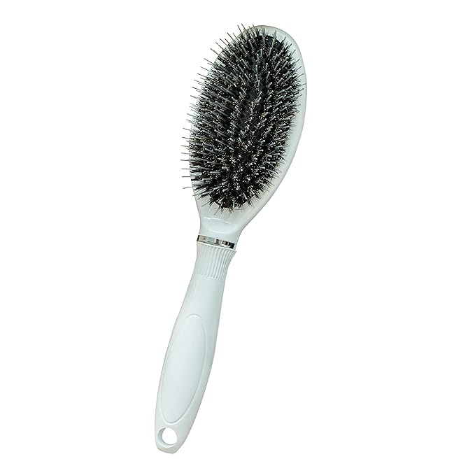 Hair Brush - Detangling, Durable Hair Extension Beauty Brush - Safe for All Types Hair Extensions: Wigs, Clip-Ins, Halos, Tape-In, Keratin Bonds, & I-Tip