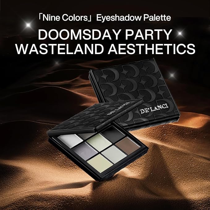 ecofavor All Matte Eyeshadow Palette Fully Matte, Non-Shimmer, Cool-Toned and Neutral Shades, Long-Lasting, Blendable, Beginner-Friendly, Waterproof, Travel-Friendly, Ideal for Smokey and Nude Looks