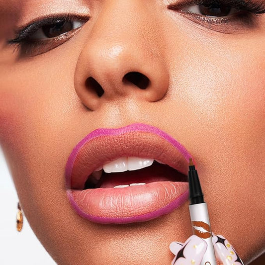 COOL STORY Matte Lip Liner Pencil - Waterproof, Non-Fading, Long-Lasting Plump Effect for Fuller Lips Makeup, Soft & Smooth Texture Easy Glide Lipstick (13#, Pack of 1)