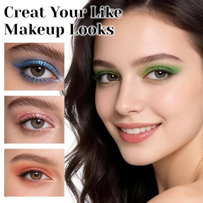 4 Colors Smoky Purple Eyeshadow Makeup Palette Makeup, Blendable Long-lasting Matte Shimmer Eyeshadow Palette Eye Makeup Kit for Women Girls, paleta de sombras de ojos #4