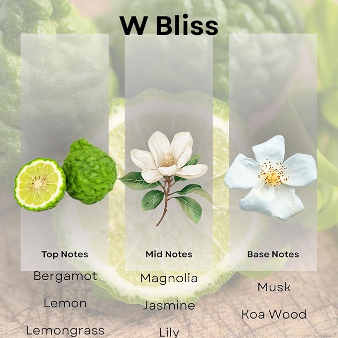 Scentia W Bliss Diffuser Oil Inspired by W Signature Hotel - 20 mL 0.67 fl oz - Aromatherapy Oil for Diffusers, Candle Making & DIY Crafts - Thanksgiving & Holiday Gift