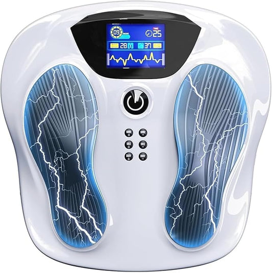 EMS Foot Stimulator Pro +, EMS Foot Massager for Neuropathy Foot Massager for Circulation and Pain Relief with TENS Unit Muscle Stimulator for Feet Body
