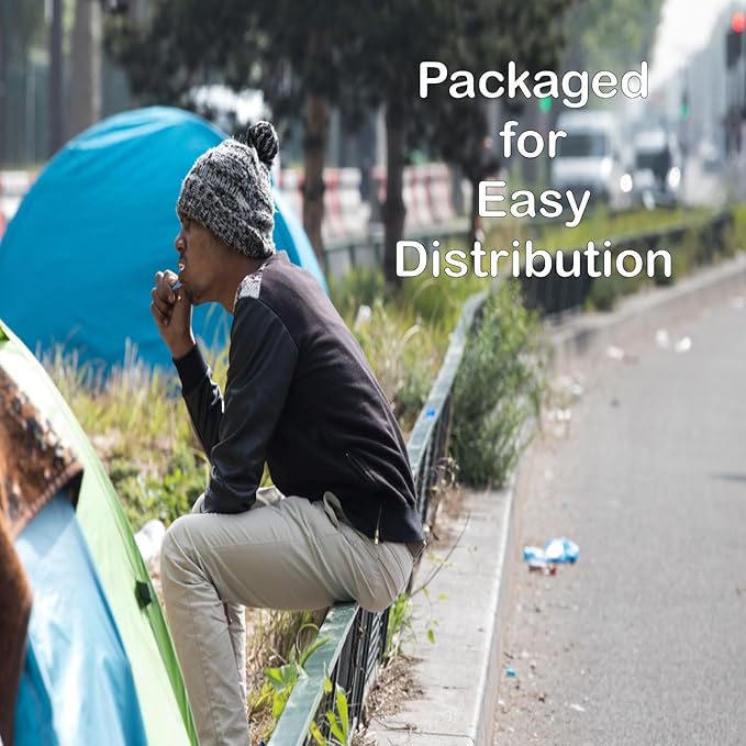 100 Bulk Toothbrushes Individually Wrapped with Toothpaste, Covers, Picks | Soft Disposable Toothbrushes with Toothpaste Built in Individually Wrapped Oral Hygiene Kits for Travel, Homeless Bulk