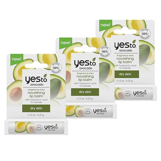 Yes To Fragrance-Free Avocado Nourishing Lip Oz,