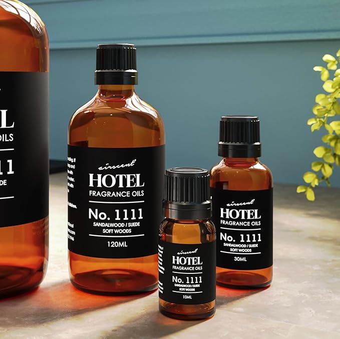 AirScent My Way Diffuser Oil Inspired by The 1 Hotel Miami Scent - Premium My Way Fragrance Oil Blend - 30 mL, 1 fl oz Glass Dropper Bottle for Ultrasonic and Waterless Diffusers and Crafting