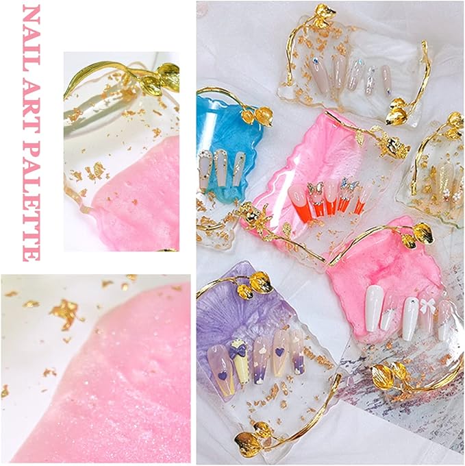 2023 Retro Nail Art Palette, Nail Painting Mixed