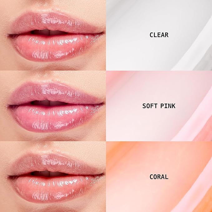 Ruby Kisses Lip Oil Booster, Hydrating Lip Gloss with Nourishing Natural Oil Blend, Jumbo Wand for Easy Application, Non-Sticky Formula (Chocolate)