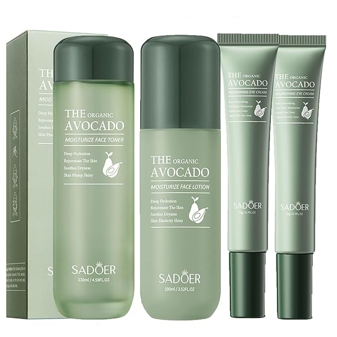 Avocado Facial Skin Care Sets & Hydrating