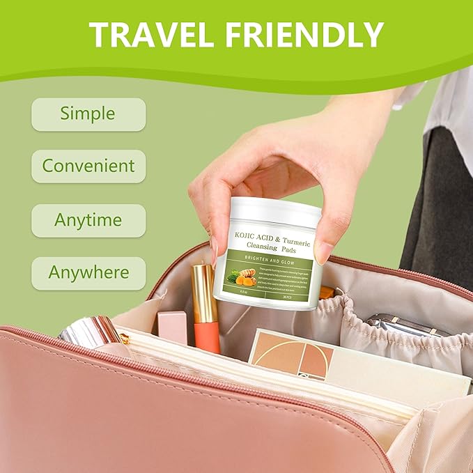 30pads turmeric kojic acid cleansing