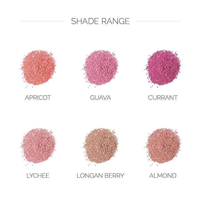 OFIR Elation Powder Blush for Cheeks | Buildable Pigment Adds Radiant Tone | Blurring Powder Softens Lines | Lightweight Texture for Lasting Glow | Apricot - Subtle Peach with Warm Undertones 0.13 Oz