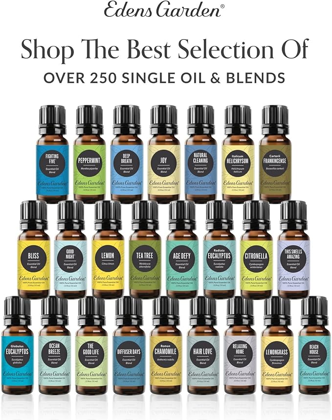 Edens Garden Lotus Essential Oil Blend – 100% Pure Premium Grade, No Artificial Fragrances, Undiluted & Natural, For Skin, Massage, Candle Making, Meditation & Diffuser, Floral Aroma 10 ml (.33 fl oz)