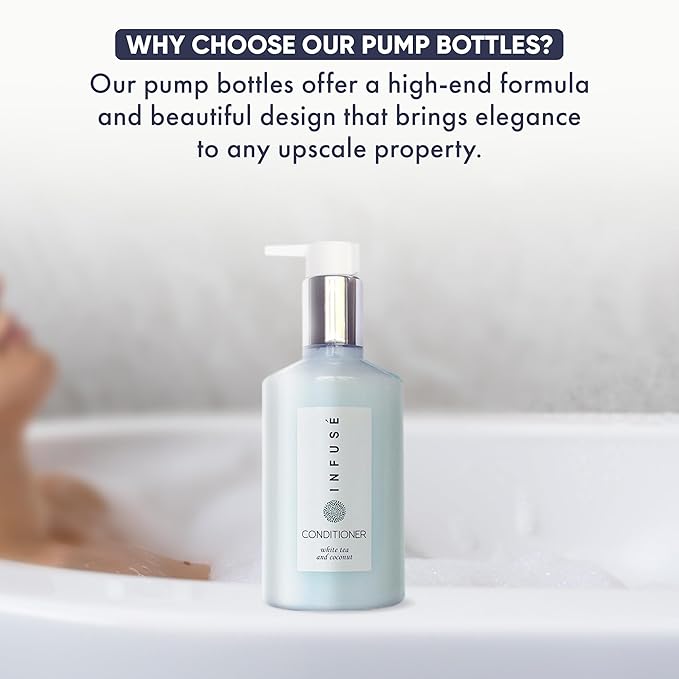Terra Pure Infuse Conditioner, Retail Size Hotel Amenities, 10.14 oz. (Single)