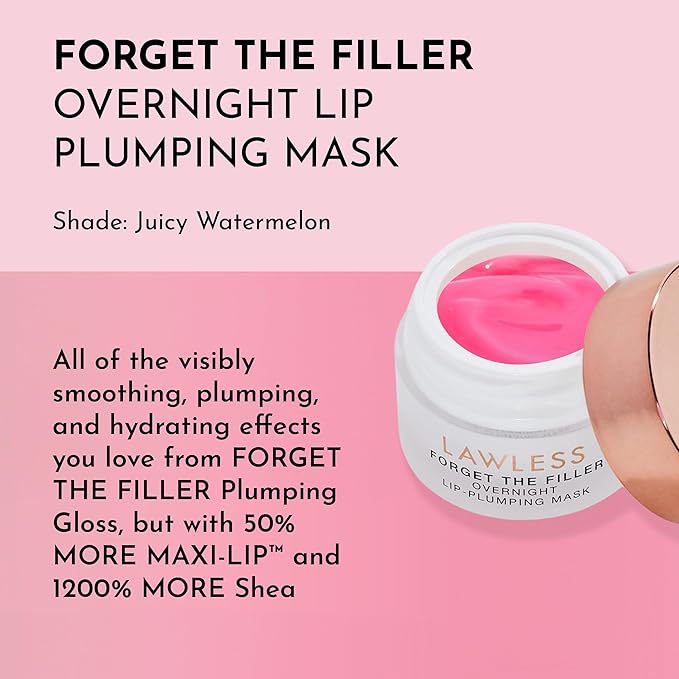 Lawless Forget the Filler Lip Mask oz