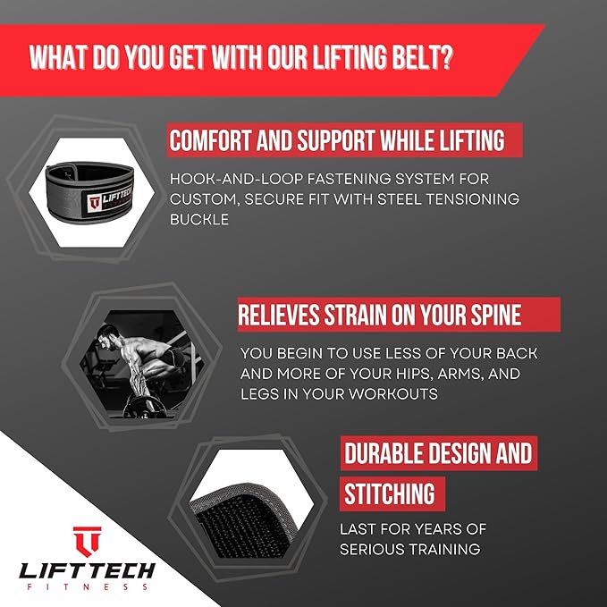 5" Men's Foam Weightlifting Belt