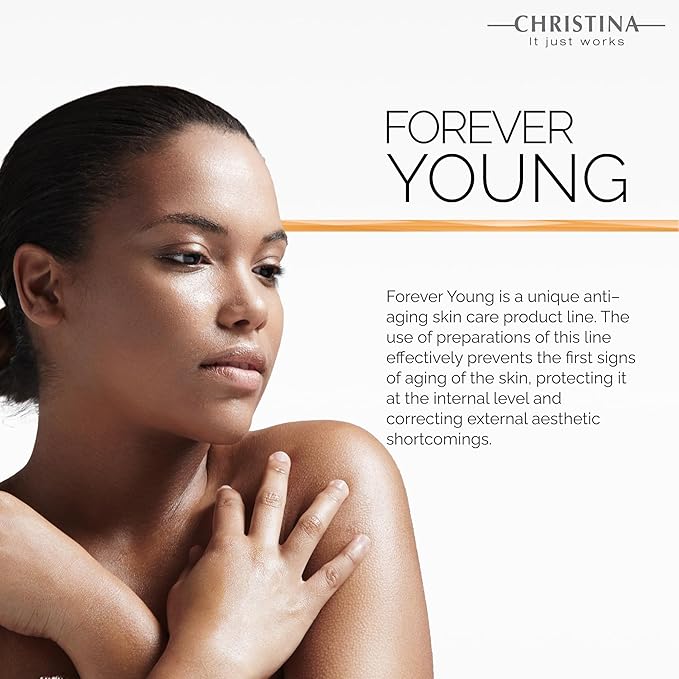 -CHRISTINA- Forever Young Moisturizing Face Wash - 300ml - Gentle Cleansing Botanical Based Facial Cleanser - Suitable for Combination, Normal and Oily Skin Types